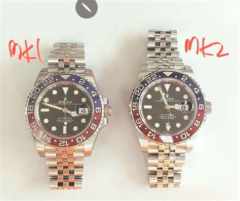 Rolex Pepsi Mk1 vs Rolex Pepsi Mk2 